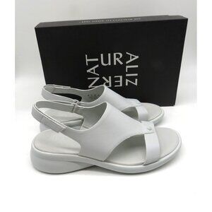 Naturalizer Lillian Mist Grey Womens Slingback Sandals Size 8 NEW